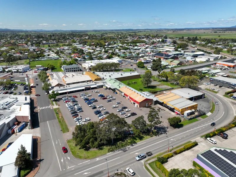 Singleton Plaza aerial location